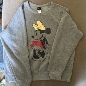 Disney Minnie sweatshirt. Size medium.